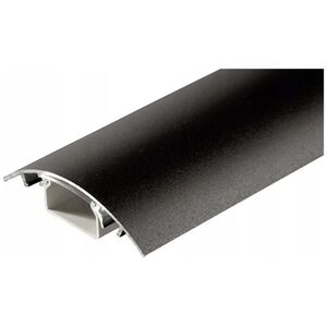 Orno Kanał kablowy Alunovo, SM90-025, czarny (matowy), (D x S x W) 250 x 80 x 20 mm|1 szt.