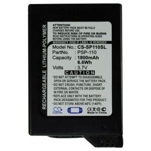 Cameron Sino Akumulator Bateria Typ Psp-110 Do Sony Psp-1000 Psp-1001 Psp-1006 Psp-1004 /  Cs-sp110sl