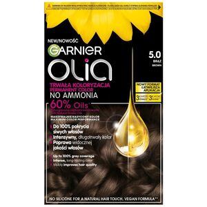 Alkotest GARNIER_Olia farba do włosów 5.0 Brown