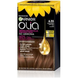 Alkotest GARNIER_Olia farba do włosów 6.35 Light Chocolate