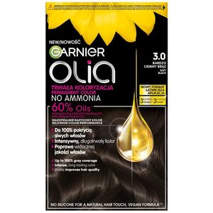Alkotest GARNIER_Olia farba do włosów 3.0 Soft Black