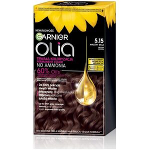 Alkotest GARNIER_Olia farba do włosów 5.15 Frozen Brown