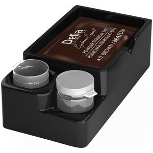 Alkotest DELIA_Pudrowa henna do brwi 3.1 Czarny Brąz 4g