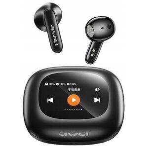 Słuchawki Awei AWEI słuchawki Bluetooth 5.4 TP97 TWS + stacja dokująca czarny/black