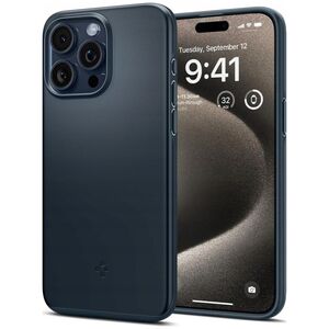 Spigen Spigen Thin Fit Mag iPhone 16 Pro Max Magsafe metal slate ACS07980