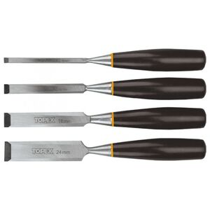 Topex Dłuta komplet 6, 12, 18, 24mm 4szt. (09A310)