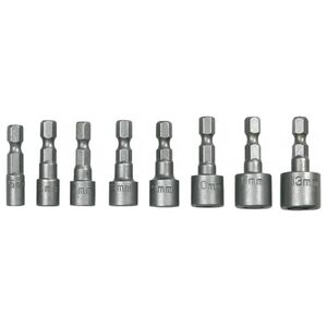 Topex nasadki wkrętaków 1/4 5-13 mm (39D387)