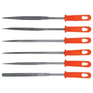 Top Tools Pilniki iglaki do metalu 140mm 6szt (06A025)
