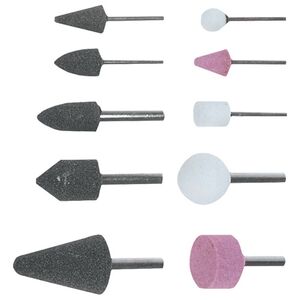 Top Tools Kamienie szlifierskie trzpieniowe 10szt. (60H006)