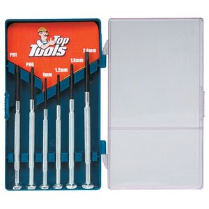 Top Tools Wkrętaki precyzyjne 6szt. (39D193)