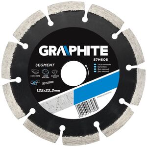 Graphite Tarcza diamentowa segmentowa 230x22,2mm 57H610
