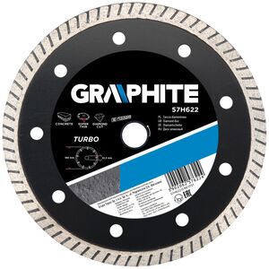 Graphite Tarcza diamentowa turbo 230x22,2mm 57H623