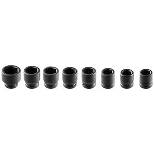 Neo Zestaw nasadek udarowych 6-kątnych 3/4" 26-38mm 8szt. (12-115)