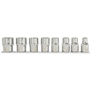 Neo Zestaw nasadek spline 1/2" 10-24mm 8szt. (08-651)