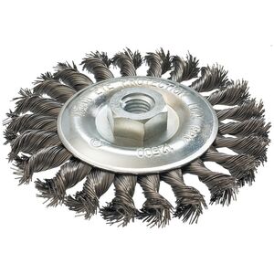 Graphite Szczotka druciana tarczowa 125mm M14 INOX - 57H598
