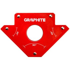 Graphite Spawalniczy kątownik magnetyczny 122x190x25mm 34,0kg - 56H903