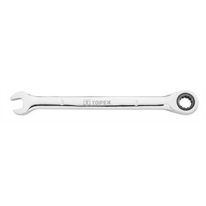 Topex Klucz płasko-oczkowy z grzechotką 22mm (35D749)