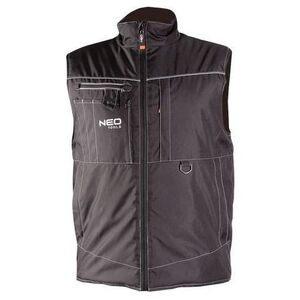 Neo Bezrękawnik roboczy Oxford czarny rozmiar XL (81-530-XL)