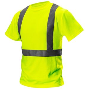 Neo T-shirt ostrzegawczy żółty rozmiar L (81-732-L)