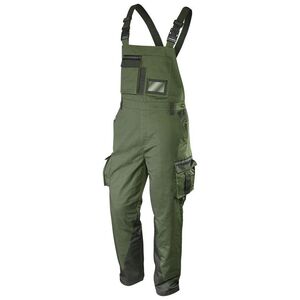 Neo Spodnie robocze na szelkach (Ogrodniczki robocze CAMO olive, rozmiar XXL)