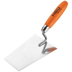 Neo kielnia sztukatorska trapezowa 160mm uchwyt drewniany (50-142)