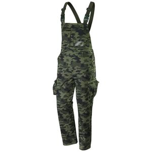 Neo Spodnie robocze na szelkach (Ogrodniczki robocze CAMO, rozmiar XS)