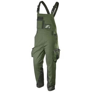 Neo Spodnie robocze na szelkach (Ogrodniczki robocze CAMO olive, rozmiar XS)