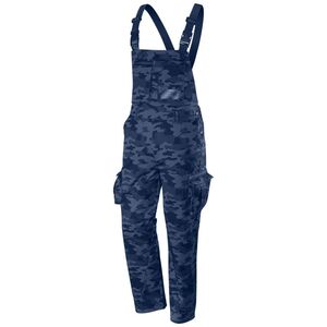 Neo Spodnie robocze na szelkach (Ogrodniczki robocze CAMO Navy, rozmiar XS)