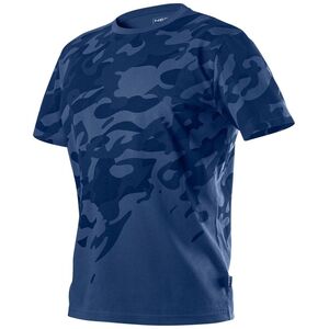 Neo T-shirt (T-shirt roboczy Camo Navy, rozmiar XXXL)
