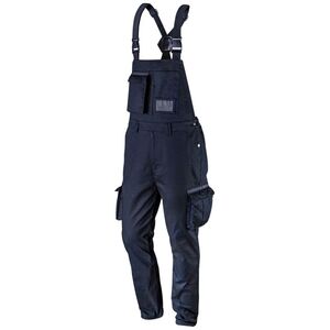 Neo Spodnie robocze na szelkach (Ogrodniczki robocze Navy, rozmiar XXL)