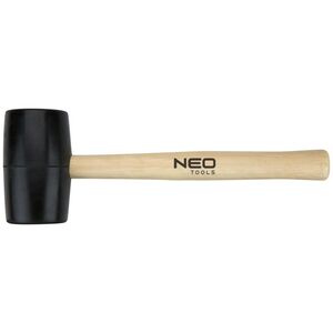 Neo Młotek gumowy rączka drewniana 450g 340mm (25-062)