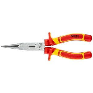 Neo Szczypce wydłużone proste 1000V (Long nose plier VDE 200mm (8"), crv, polished)