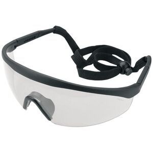 Neo Okulary ochronne (Okulary ochronne, białe, regulowane zauszniki, klasa odporności F)