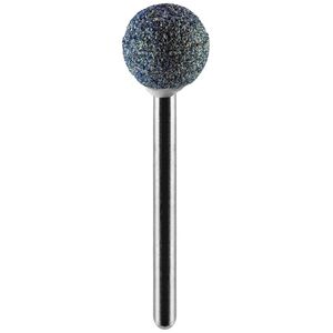 Graphite Kamień szlifierski (Kamień szlifierski kula 10 mm, trzpień 3.2 mm, 3 szt.)