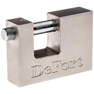 Defort Kłódka trzpieniowa 70 mm, 3 klucze
