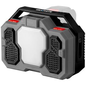 Radio budowlane Graphite Radio akumulatorowo-sieciowe Energy+ 18V, Li-lon, bez akumulatora 58GE104