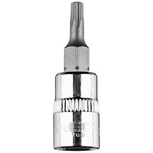 Neo Końcówka TORX TX15 na nasadce 1/4", krótka, 37 mm