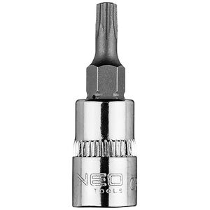 Neo Końcówka TORX TX20 na nasadce 1/4", krótka, 37 mm