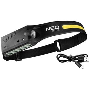 Latarka Neo Latarka czołowa LED belt 2 w 1