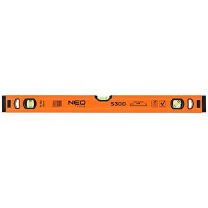 Neo Poziomnica aluminiowa S 300, 3 libelle, 60 cm