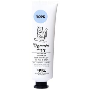 Yope Yope, Naturalny naprawczy krem chłodzący do nóg i stóp, 75 ml