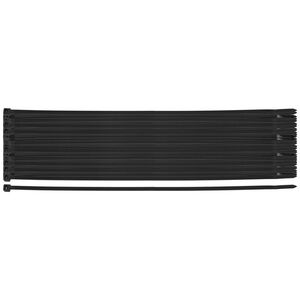 Neo Opaski zaciskowe EXTREME 4.8 × 450 mm, czarne, 50 szt.