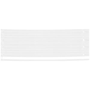 Neo Opaski zaciskowe EXTREME 4.8 × 200 mm, białe, 100 szt.