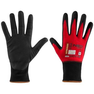Neo Rękawice robocze ultraflex, nylon-spandex, pokrytcie polimetrowo-nitrylowe (foam), 4131X, rozmiar 9
