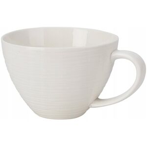 Home Styling Collection Elegancki kubek porcelanowy do kawy, z dużym uchem, 450 ml
