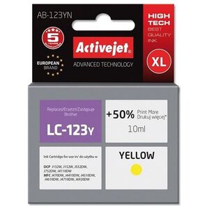 Tusz Activejet tusz AB-123YN / LC123Y (yellow)