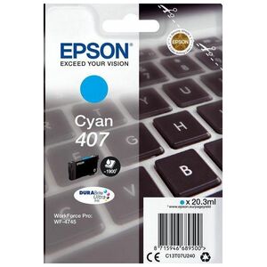 Tusz Epson Epson Tusz Wf-4745 C13T07U240 Cyan 1900 Stron 20,3Ml