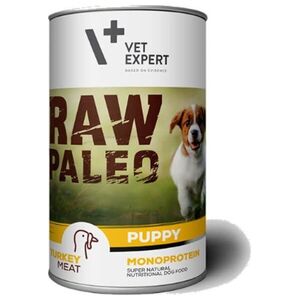 VetExpert Vetexpert RAW PALEO puppy turkey 400g - indyk puszka