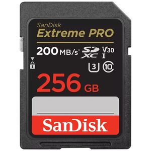 Karta SanDisk Extreme PRO SDXC 256 GB Class 10 UHS-I/U3 V30 (SDSDXXD-256G-GN4IN)