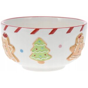 Home Styling Collection Świąteczna miseczka, 12 cm, GINGERBREAD